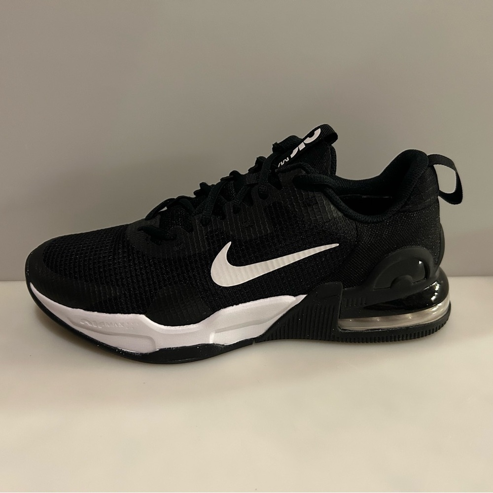 New Nike Men’s Air Max Alpha Trainer 5 Black White Shoes DM0829 001 - Size 9 NIB